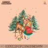 vintage-christmas-girl-and-reindeer-png-sublimation-design