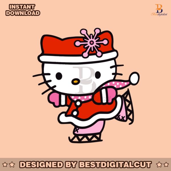 retro-hello-kitty-christmas-santa-vibe-svg-file-for-cricut