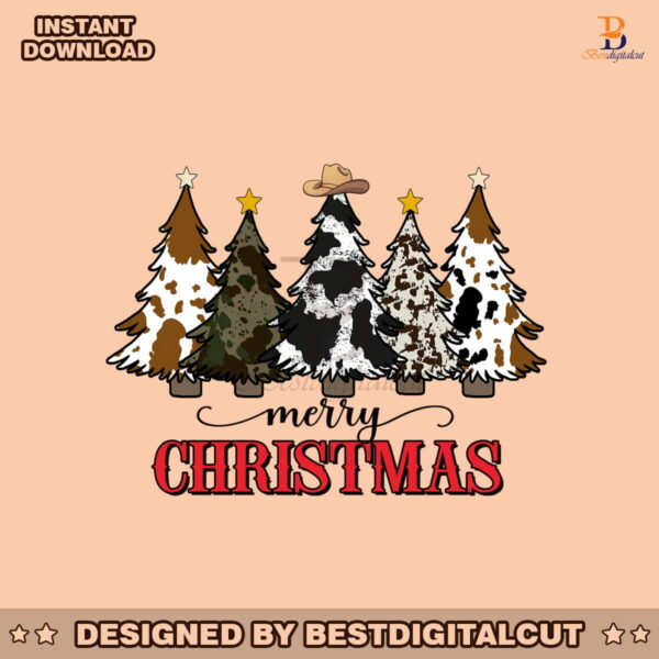 merry-christmas-western-cowboy-vibe-png-download