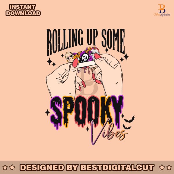 retro-halloween-rolling-up-some-spooky-vibes-svg-file