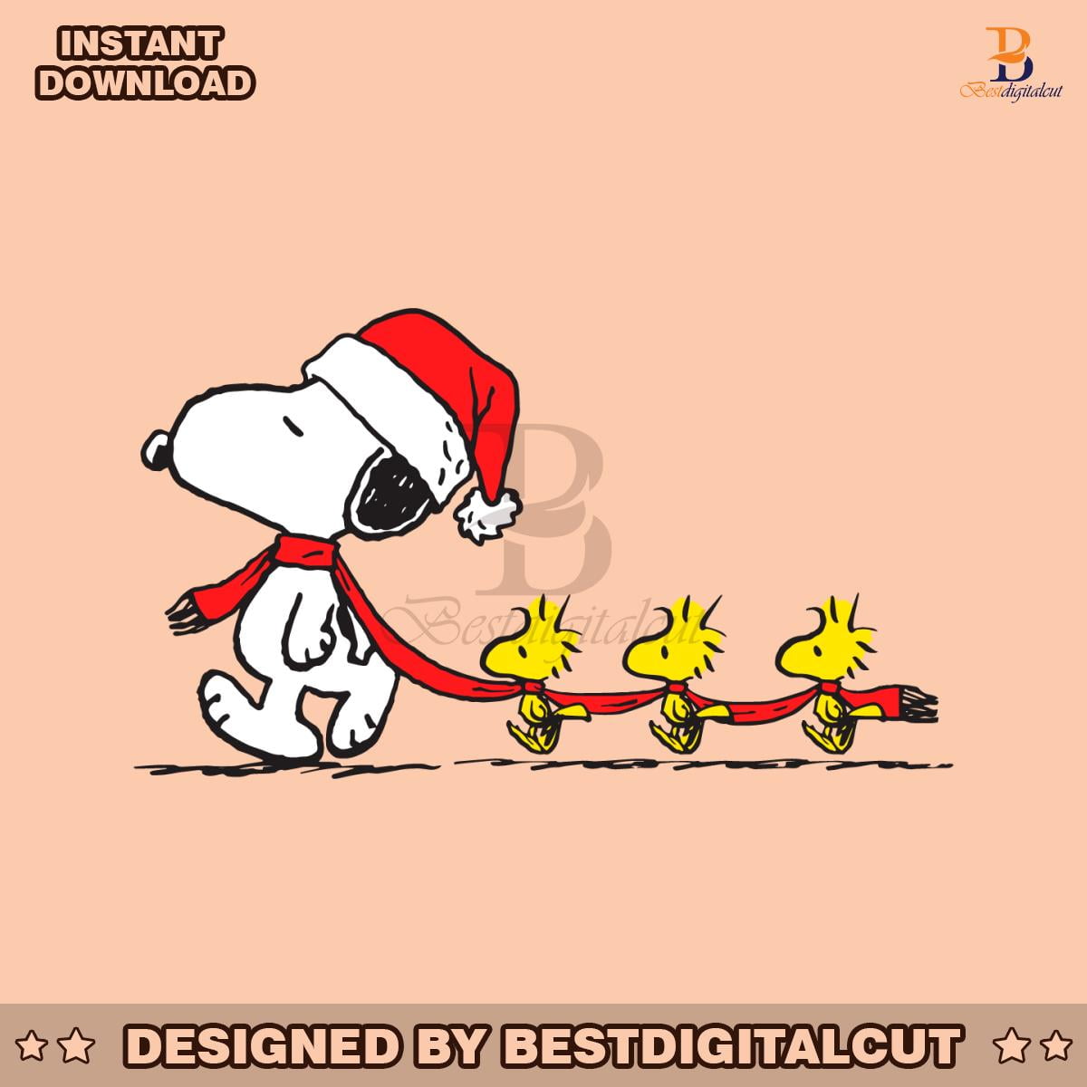christmas-snoopy-and-woodstock-cartoon-characters-svg