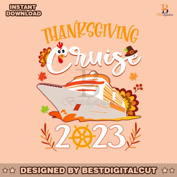 retro-thanksgiving-cruise-trip-2023-png-download-file