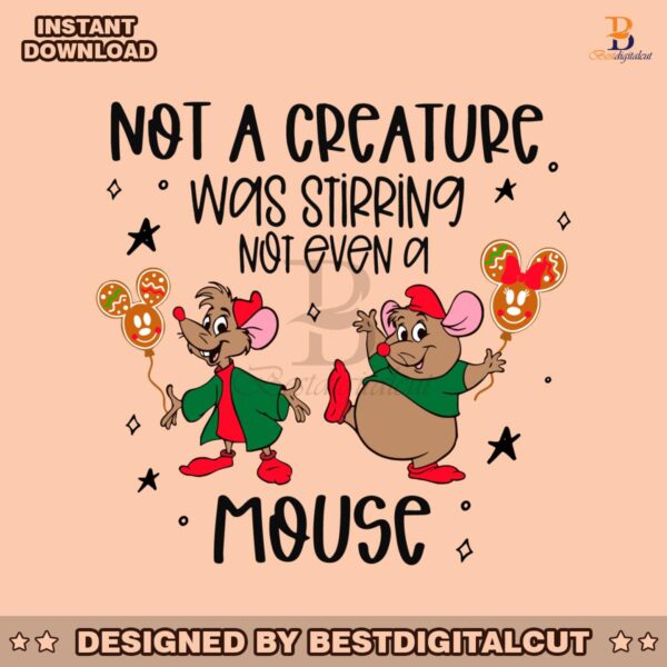 not-a-creature-was-stirring-not-even-a-mouse-svg-cricut-files