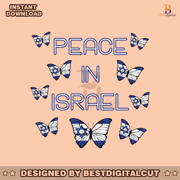 peace-in-israel-pray-for-israel-butterflies-svg-file-for-cricut