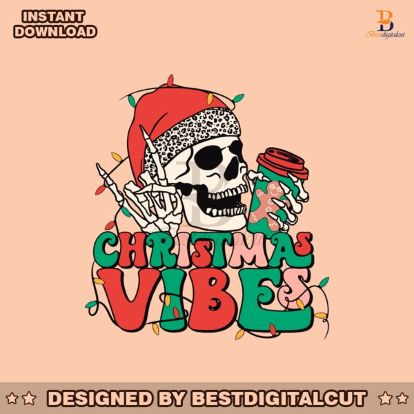 retro-christmas-vibes-skeleton-coffee-lover-svg-download