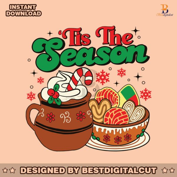tis-the-season-pan-dulce-christmas-svg-cricut-file