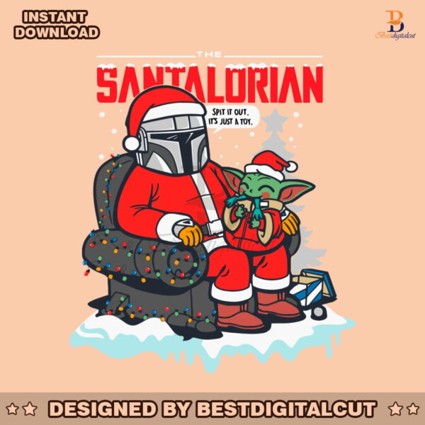 star-wars-christmas-the-santalorian-svg-for-cricut-files