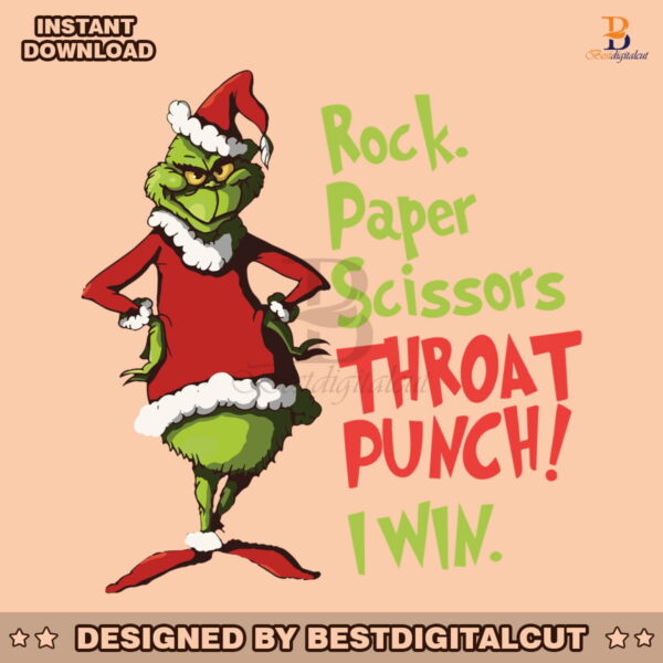 grinch-christmas-rock-paper-scissor-throat-punch-i-win-svg
