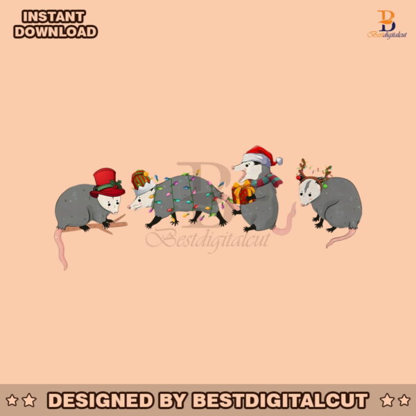 retro-opossum-christmas-lights-png-sublimation-digital