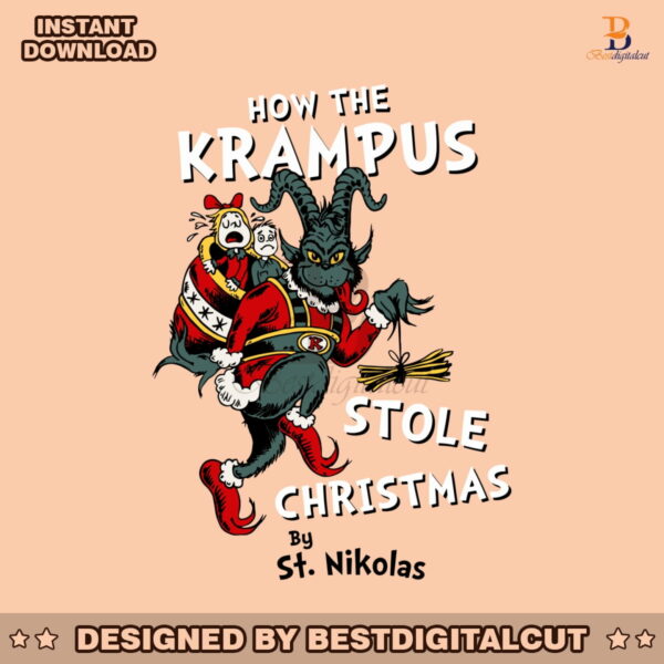 how-the-krampus-stole-christmas-st-nikolas-png-download