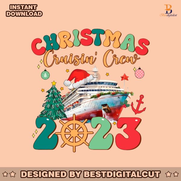 retro-family-christmas-cruise-2023-png-sublimation-file