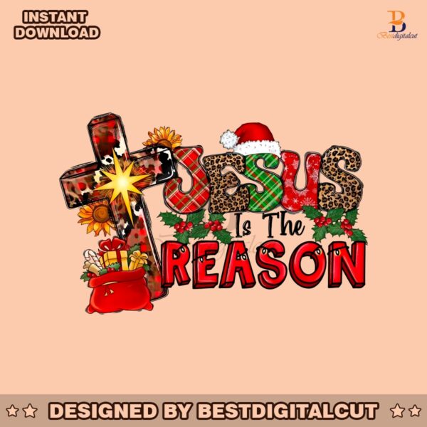 leopard-jesus-is-the-reason-for-the-season-png-download