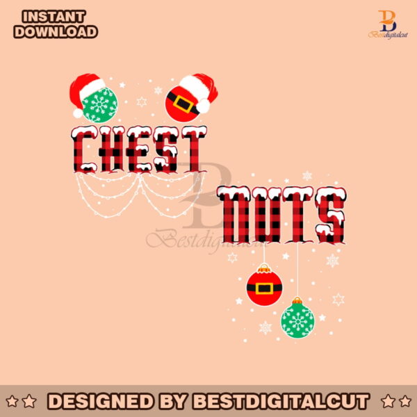 chest-nuts-retro-christmas-couple-svg-digital-cricut-file