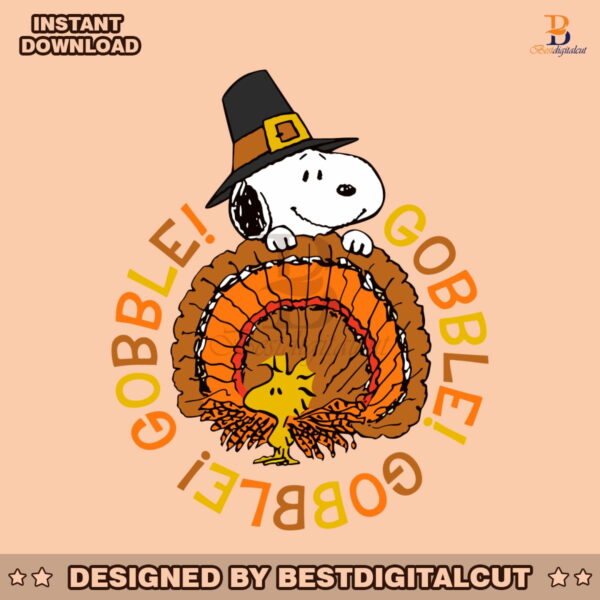 thanksgiving-gobble-snoopy-and-woodstock-svg-cricut-files