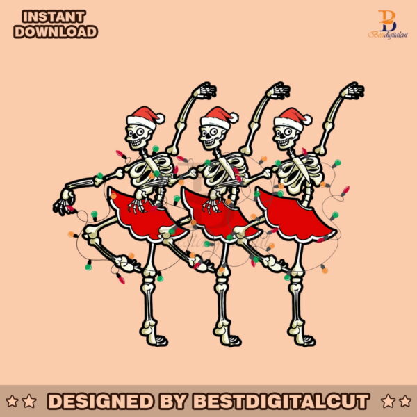 dancing-christmas-skeletons-santa-png-sublimation-design