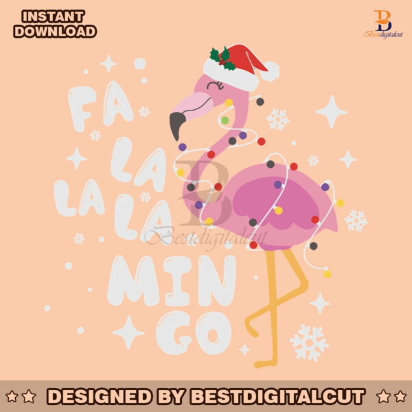 flamingo-santa-christmas-lights-svg-graphic-design-file