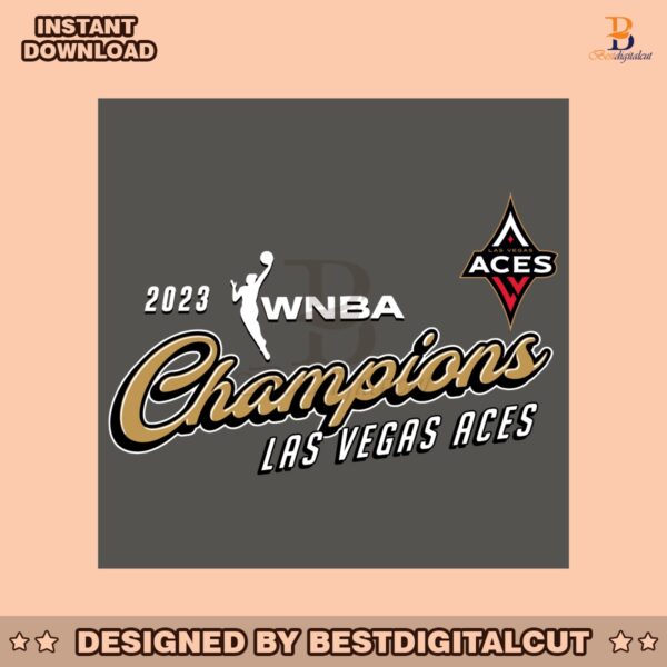 2023-wnba-finals-champions-las-vegas-aces-svg-download