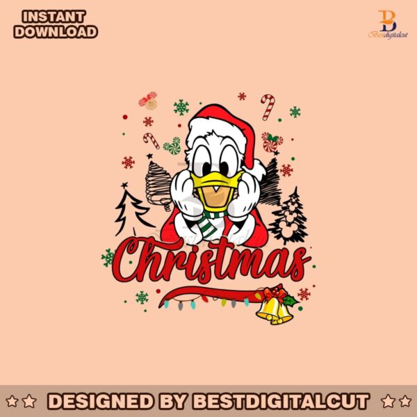 disney-donald-duck-christmas-santa-vibes-svg-digital-file