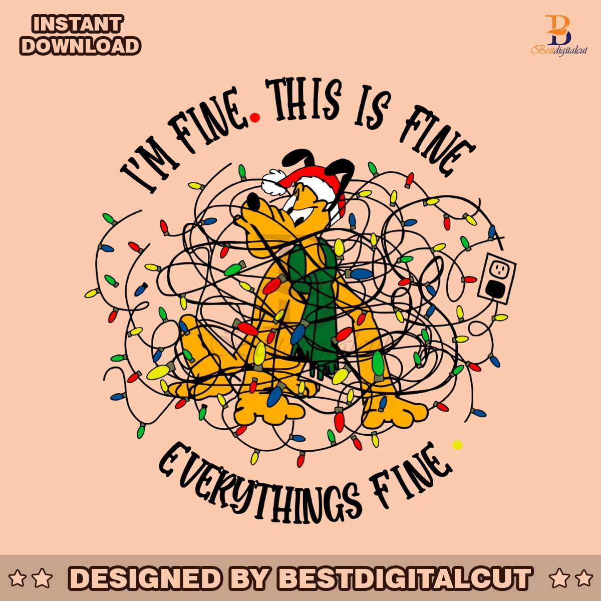 funny-this-is-fine-everythings-fine-pluto-christmas-svg-file