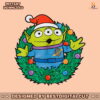 cute-toy-story-alien-christmas-wreath-png-download-file