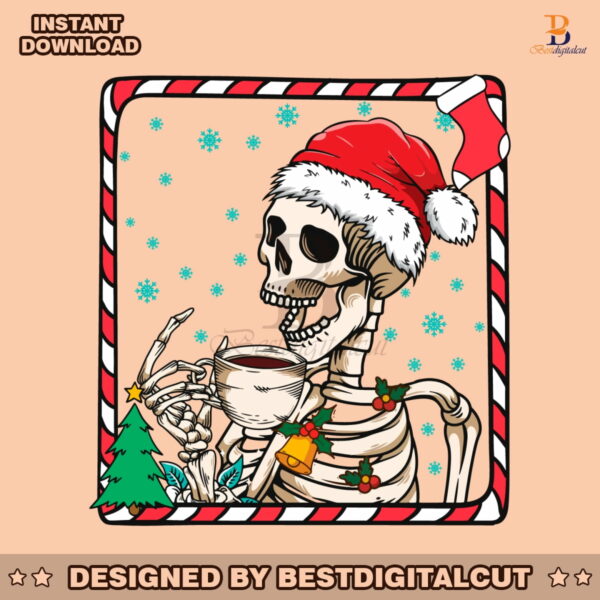 dead-inside-skeleton-christmas-coffee-svg