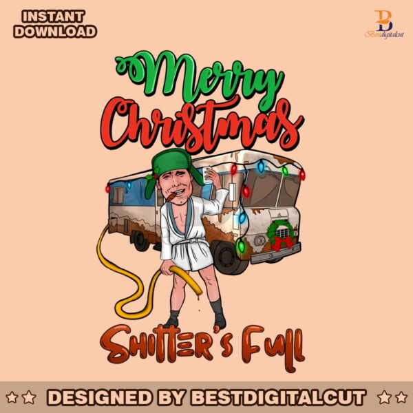 cousin-eddie-merry-christmas-shitters-full-png-download