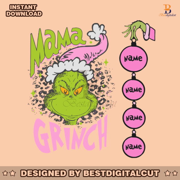 personalized-pink-mama-grinch-svg