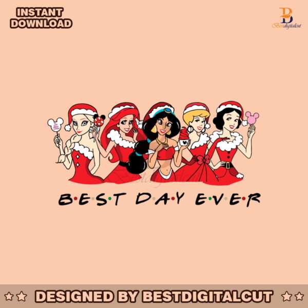 christmas-disney-princess-best-day-ever-svg-download