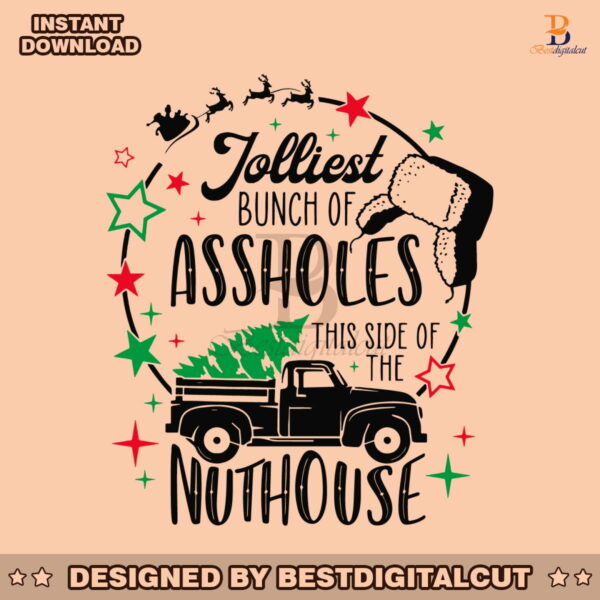 jolliest-bunch-of-assholes-nuthouse-svg