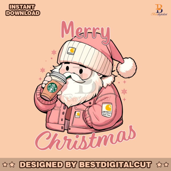 cute-pink-santa-coffee-png