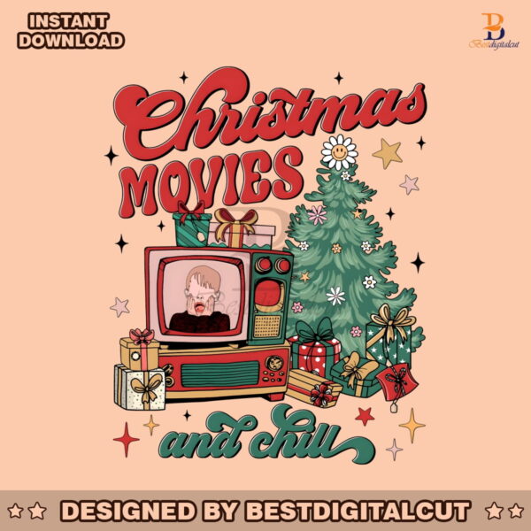 retro-christmas-movie-and-chill-png