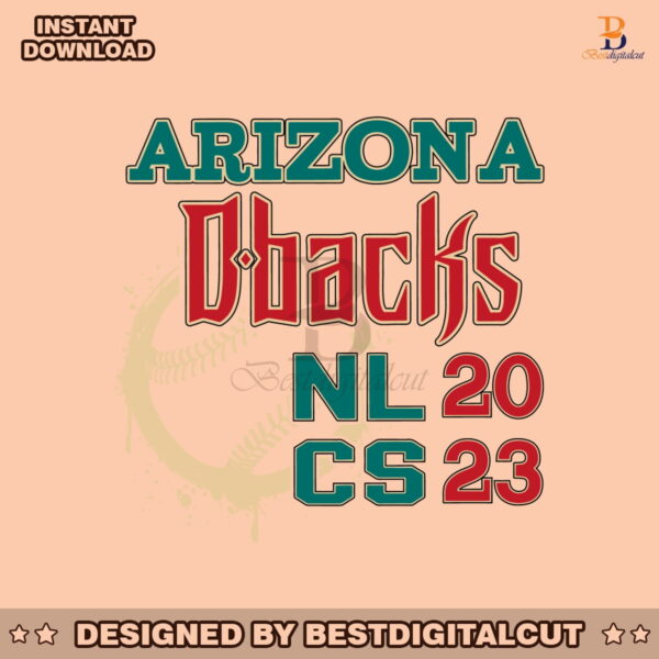 mlb-arizona-dback-nlcs-2023-champions-svg-download