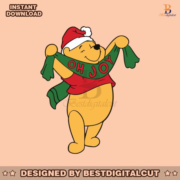 winnie-the-pooh-christmas-oh-joy-svg-cutting-digital-file