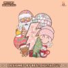 groovy-merry-christmas-santa-claus-friends-png-sublimation