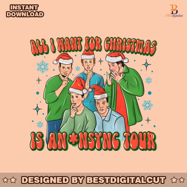funny-all-i-want-for-christmas-is-an-nsync-tour-png-file