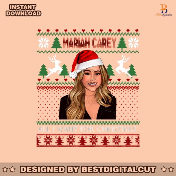 mariah-carey-all-i-want-for-christmas-png-download