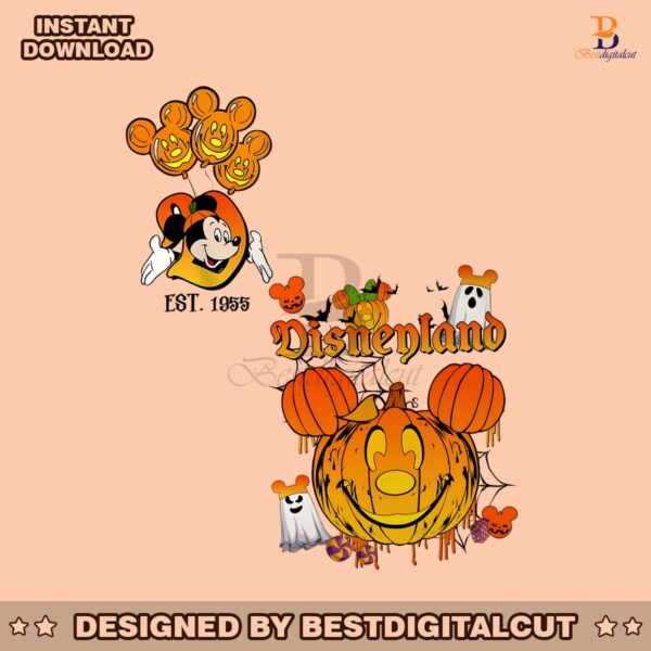 retro-disneyland-halloween-pumpkin-png-download-file