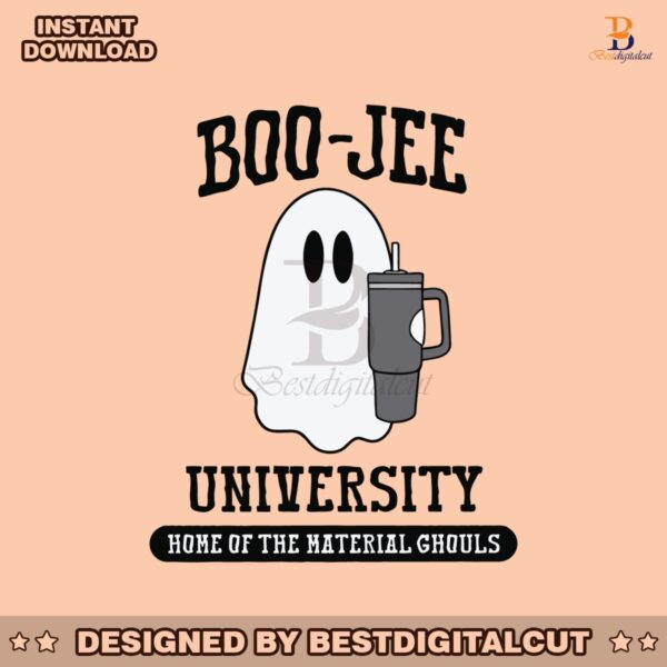 funny-boo-jee-university-home-of-the-material-ghouls-svg