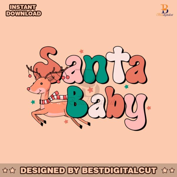 retro-christmas-santa-baby-reindeer-svg-cutting-digital-file