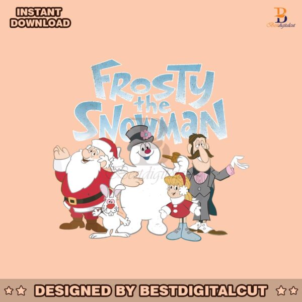 funny-frosty-the-snowman-friends-png-download