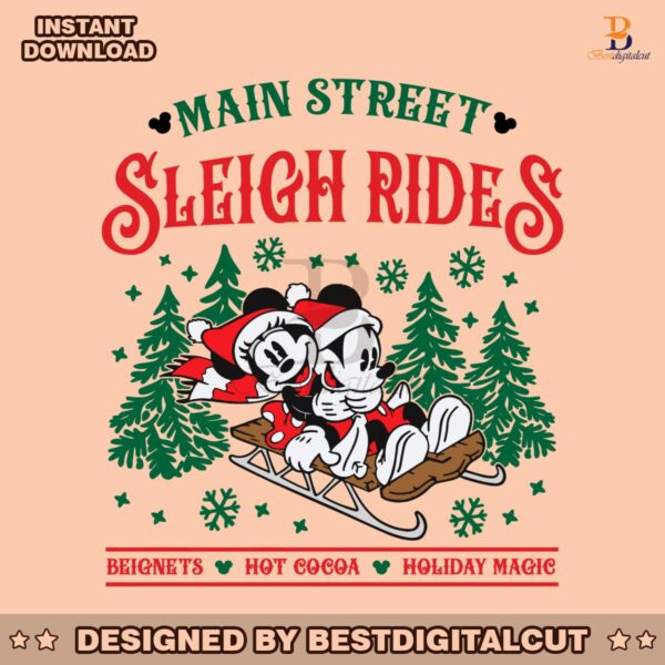 main-street-sleigh-rides-disney-santa-svg-graphic-file