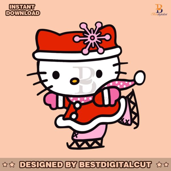 retro-hello-kitty-christmas-santa-vibe-svg-file-for-cricut