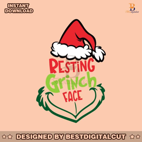 resting-grinch-face-funny-christmas-svg-cutting-digital-file