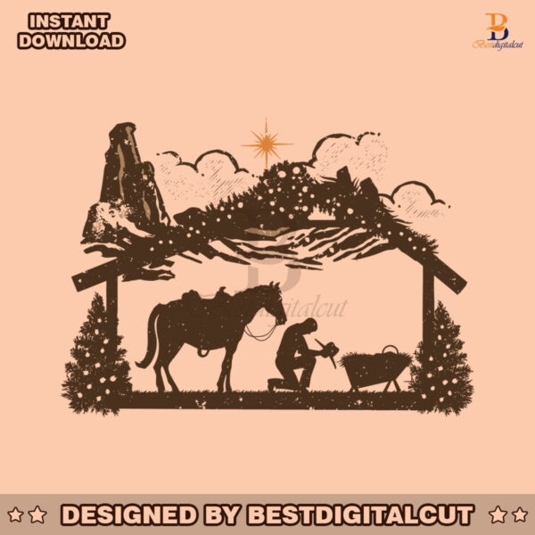 true-story-cowboy-christmas-svg