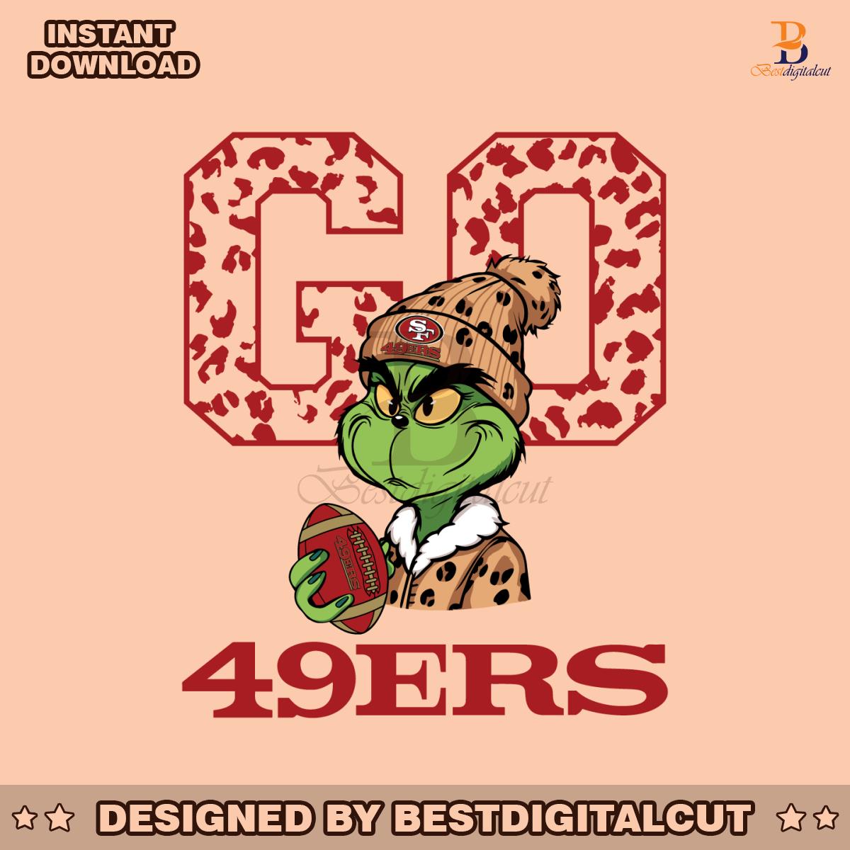 grinch-leopard-go-49ers-football-svg-digital-download