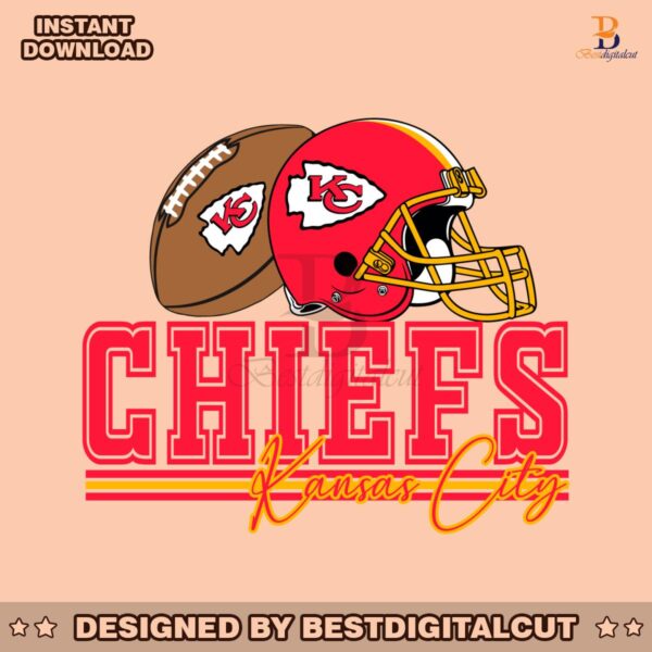 kansas-city-chiefs-football-helmet-svg-digital-download