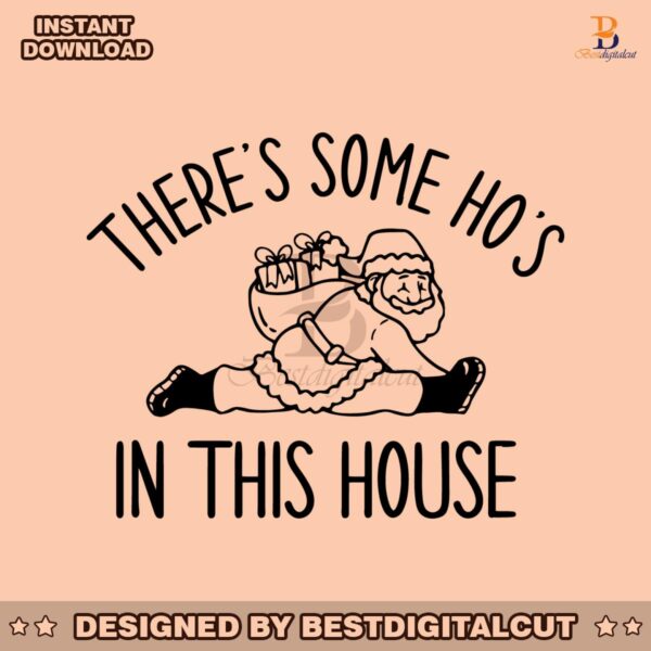 retro-there-is-some-hos-in-this-house-svg-digital-cricut-file