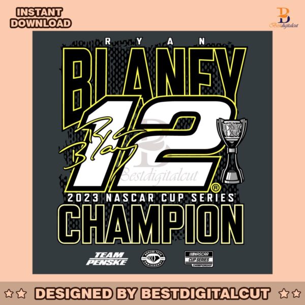 congrats-ryan-blaney-12-nascar-cup-series-champion-svg