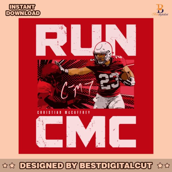 run-cmc-christian-mccaffrey-san-francisco-stiff-arm-svg