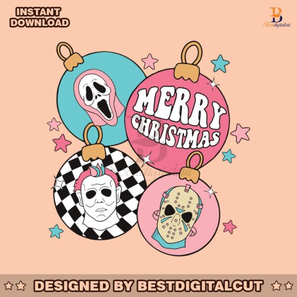 horror-characters-merry-christmas-ornaments-svg-file